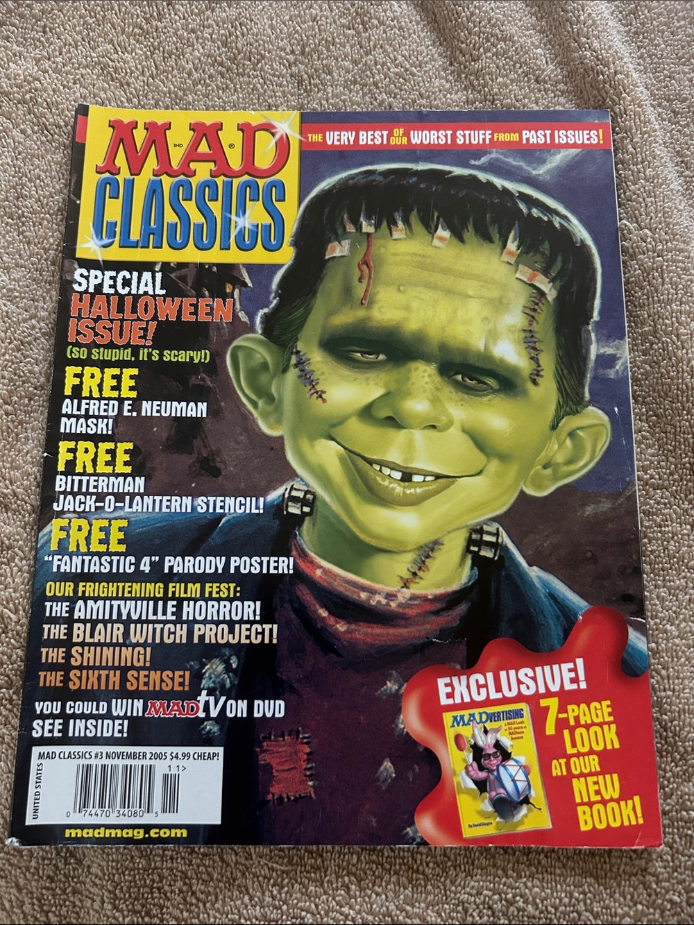 MAD Magazine #3 a spoof Amityville horror uncover